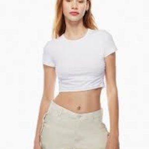 Aritzia TNA Cropped T Shirt XXS